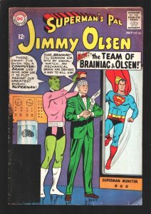 Superman's Pal Jimmy Olsen #86 1965-Brainiac cover-Jimmy's D-Day Adventure fe...