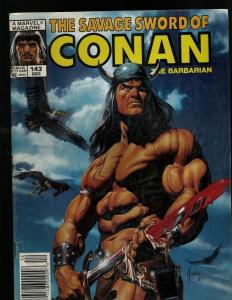 10 Savage Sword Of Conan Comics # 222 196 195 189 165 163 163 151 143 140 J394