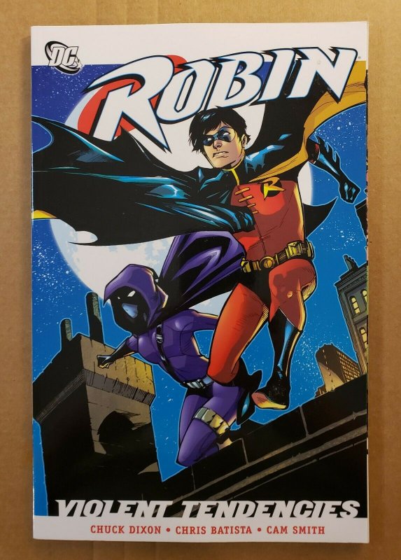 ROBIN:  VIOLENT TENDENCIES TPB SOFT COVER GRAPHIC NOVEL 1ST PRINT NM