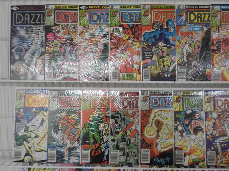 Dazzler #1-42 Complete Set! Beautiful Fine/VF Avg Condition!!