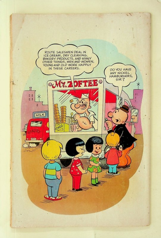 Popeye Marketing and Distribution Careers #E-9 King Features Silver Age Comic