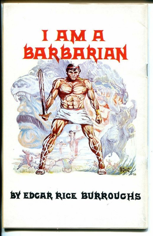 ERB-Dom #43 1971-Edgar Rice Burroughs fanzine-Tarzan-John Carter-Bill Stout-FN