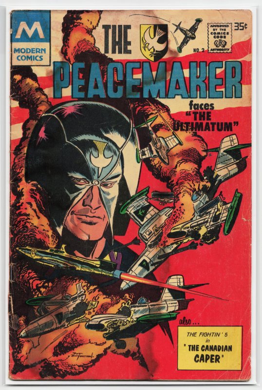 The Peacemaker #2 Reprint Cover (1978) Peacemaker