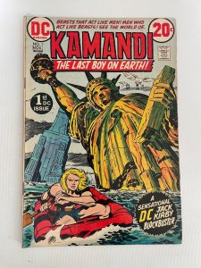Kamandi # 1 VF- DC Comic Book Jack Kirby Last Boy On Earth 21 LI8