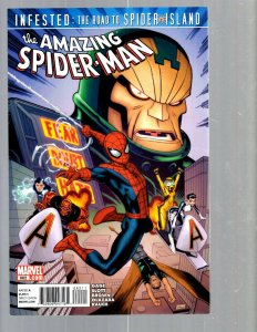 12 Comic Amazing Spider-Man 658 659 660 661 662 667 668 669 670 671 672 673 J448