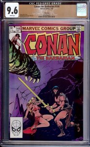 Conan the Barbarian #144 (Marvel, 1983) CGC 9.6