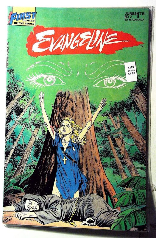 Evangeline #2 (1987) First Comics 1st Print Comic Book