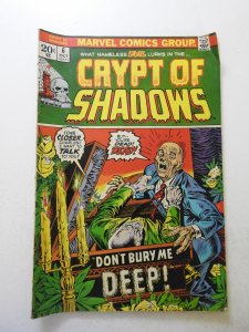 Crypt of Shadows #6 (1973) VG- Condition moisture stains