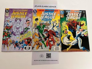 3 Justice League DC Comics Europe # 50 International # 51 52  Superman 65 CT6