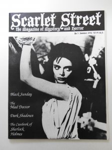 Scarlet Street #3 Pop Culture Fanzine HTF! Beautiful VF+ Condition!