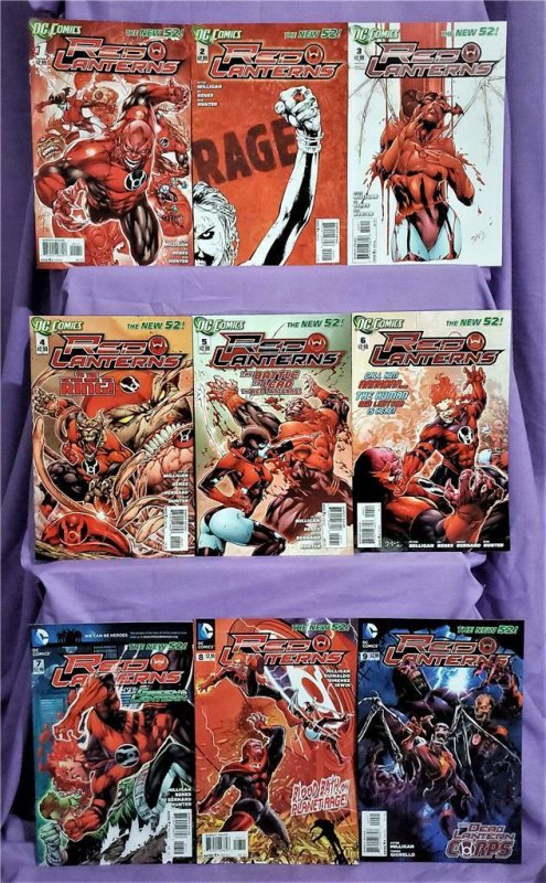 DC New 52 RED LANTERNS #1 - 9 Peter Milligan Ed Benes Atrocitus (DC, 2011)