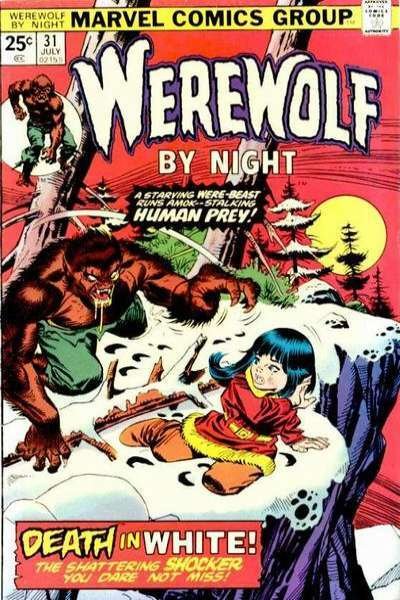 Werewolf By Night (1972 series)  #31, NM- (Stock photo)