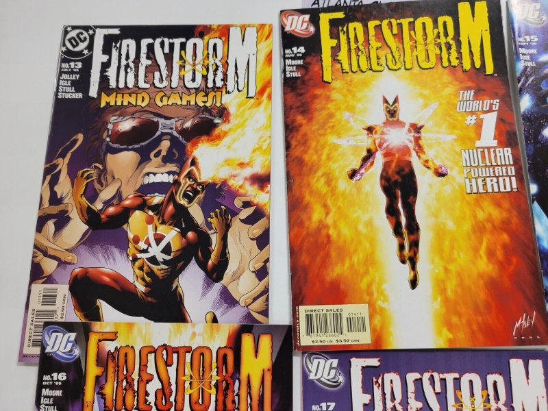 6 DC Comic Books Firestorm #13 14 15 16 17 18 48 TJ1
