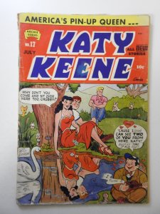 Katy Keene #17 (1954) PR Condition see description