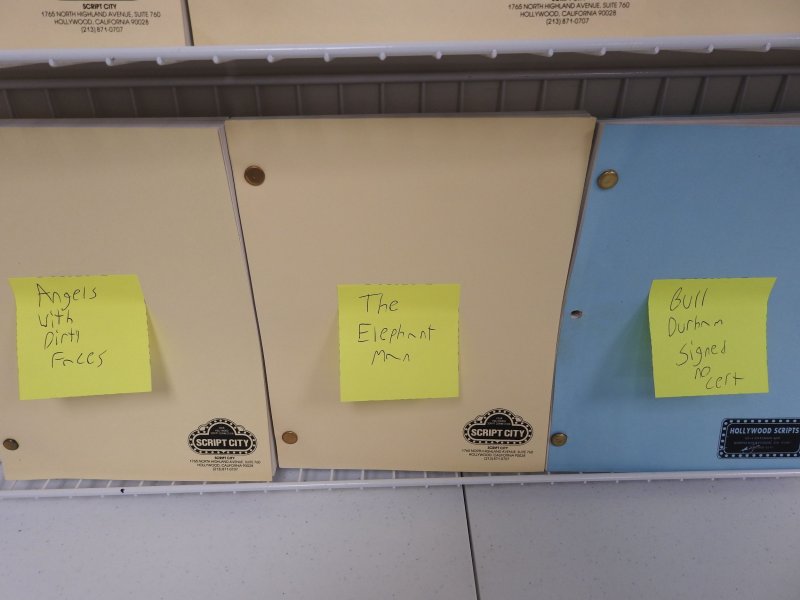 Lot of 21 Script City Scripts! See sticky notes for what scripts they are!