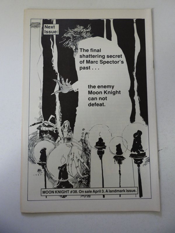 Moon Knight #37 (1984) FN+ Condition