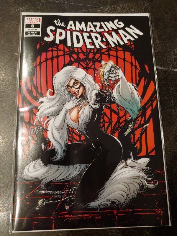 AMAZING SPIDER-MAN #8 COMICXPOSURE JOYCE CHIN EXCLUSIVE