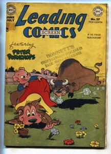 LEADING COMICS #37--1949--DC--PETER PORKCHOPS--comic book
