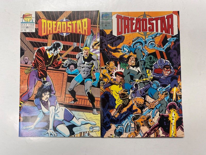 4 Dreadstar FIRST comic books #33 34 35 36 41 KM13