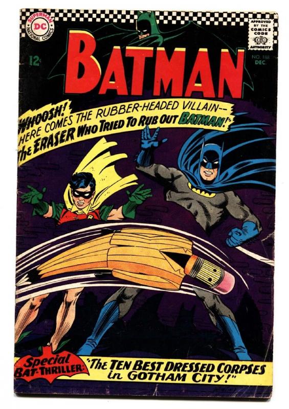 BATMAN #188 1967 comic book silver-age DC Silver Age