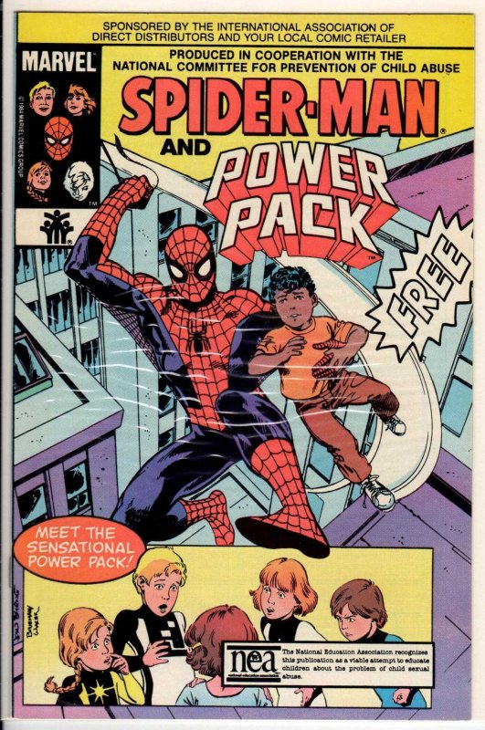 Spider-Man and Power Pack (1984) 9.6 NM+