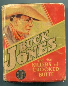 Buck Jones and the Killers of Crooked Butte Big Little Book #1451 g/vg