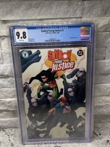 Spyboy/Young Justice #1  Comic book PETER DAVID  2002 DC Dark horse CGC 9.8