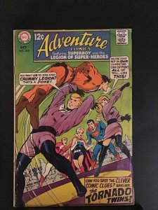 Adventure Comics #373 1st App of Tornado Twins