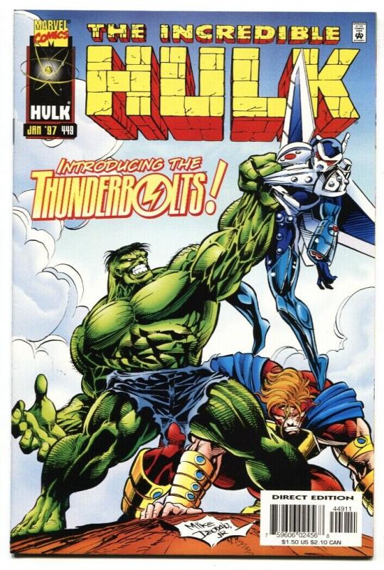 Incredible Hulk #449-1st appearance of Thunderbolts-NM-