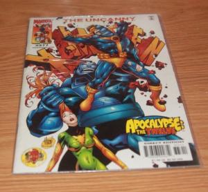 UNCANNY X-MEN #377 (Feb 2000, Marvel) APOCALYPE THE TWELVE CABLE AOA