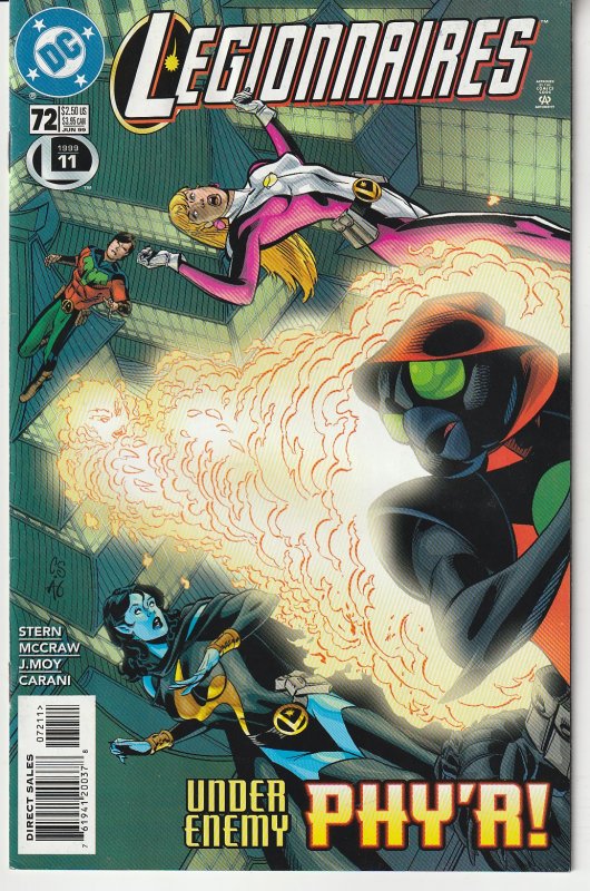 Legionnaires # 72,73,74,75,76,77 Mordru's Elementals ! Wildfire returns ?