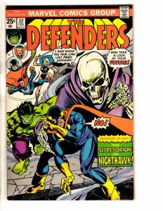 Lot Of 3 Defenders Marvel Comic Books # 30 31 32 FN/VF Range Luke Cage Hulk J249