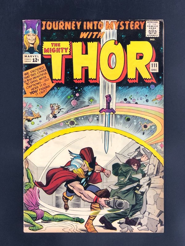 Journey Into Mystery #111 (1964) 1st Cover Appearance of Balder