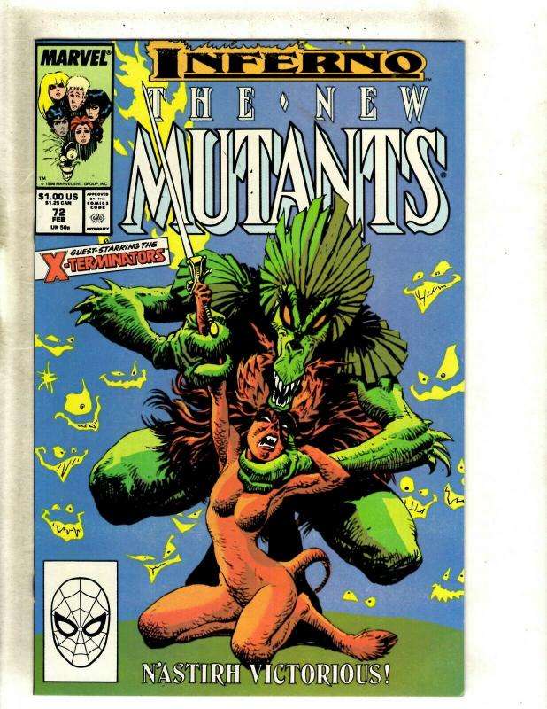 12 New Mutants Marvel Comic Books 67 68 69 70 71 72 73 74 75 76 78 85 X-Men JF23