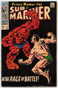 Sub-Mariner #8 (1968) Namor the Sub-Mariner
