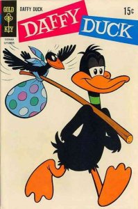 Daffy #54 GD ; Gold Key | low grade comic Daffy Duck September 1968