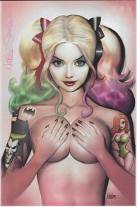 Harley Quinn 'Mini print signed by Nathan Szerdy  extremely limited