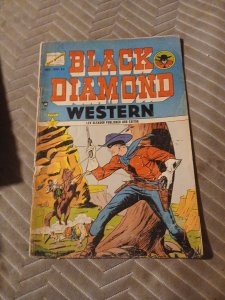 BLACK DIAMOND WESTERN #53 Golden Age LEV GLEASON 1954 Terror Island
