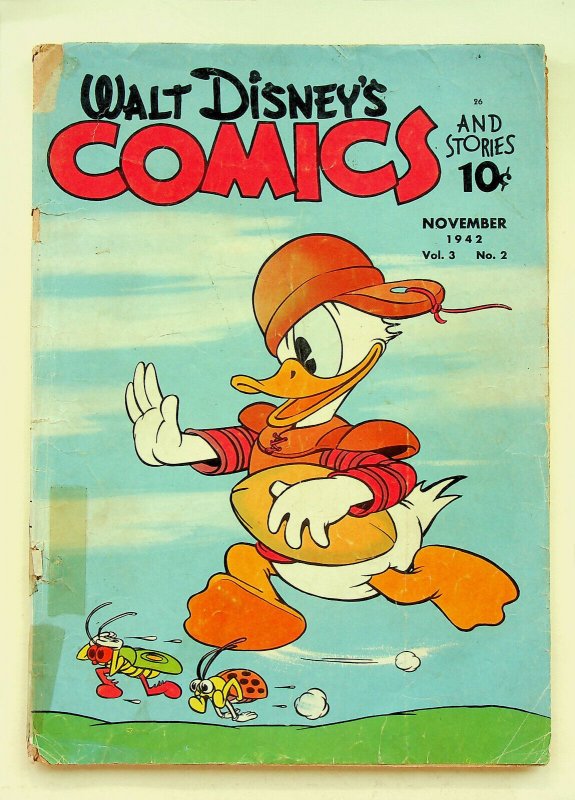 Walt Disney's Comics and Stories Vol. 3 #2 (#26) (Nov 1942, Dell) - Good-