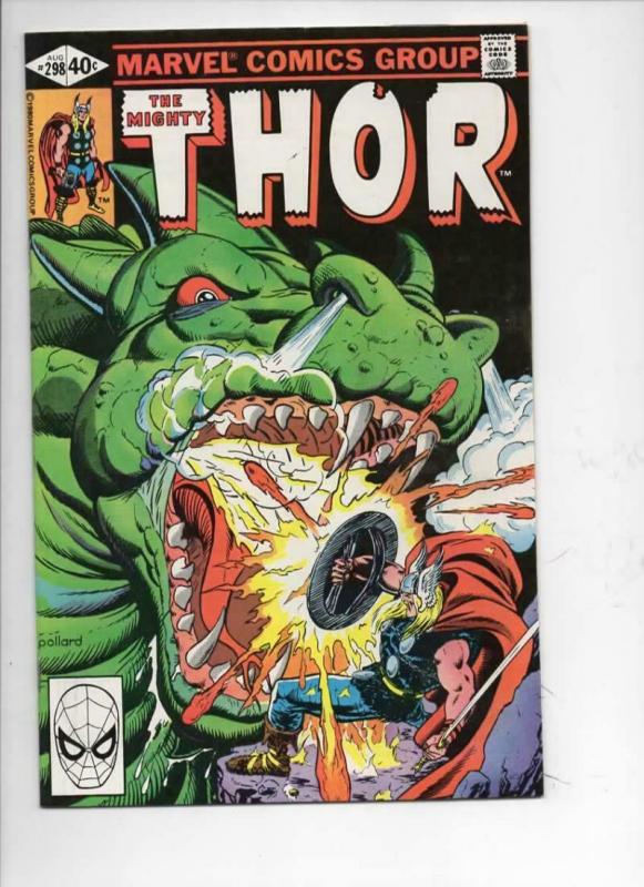 THOR #298 VF+ God of Thunder Dragon 1966 1980, more Thor in store