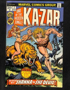 Ka-Zar (1974) #2