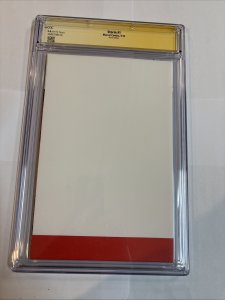 Storm (2014) # 1 (CGC 9.4 SS) Sketch Scott Lobdell • Marvel Comics