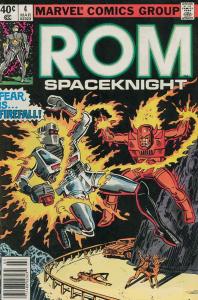 Rom #4 VF/NM; Marvel | save on shipping - details inside