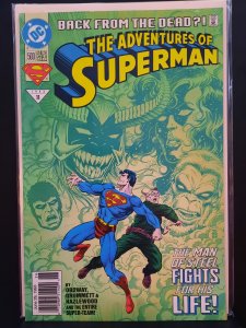 Adventures of Superman #500 (1993) Newsstand Variant VF