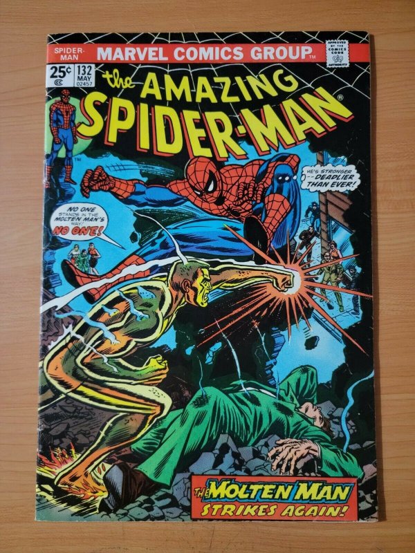 Amazing Spider-Man #132 ~ VERY FINE - NEAR MINT NM ~ 1974 Marvel Comics