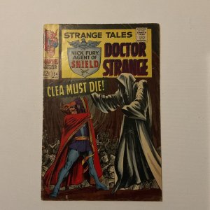 Strange Tales 154 Fine- Fn- 5.5 Marvel 1967