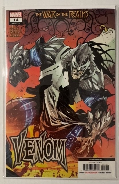 Venom #14 Second Print Cover (2019)