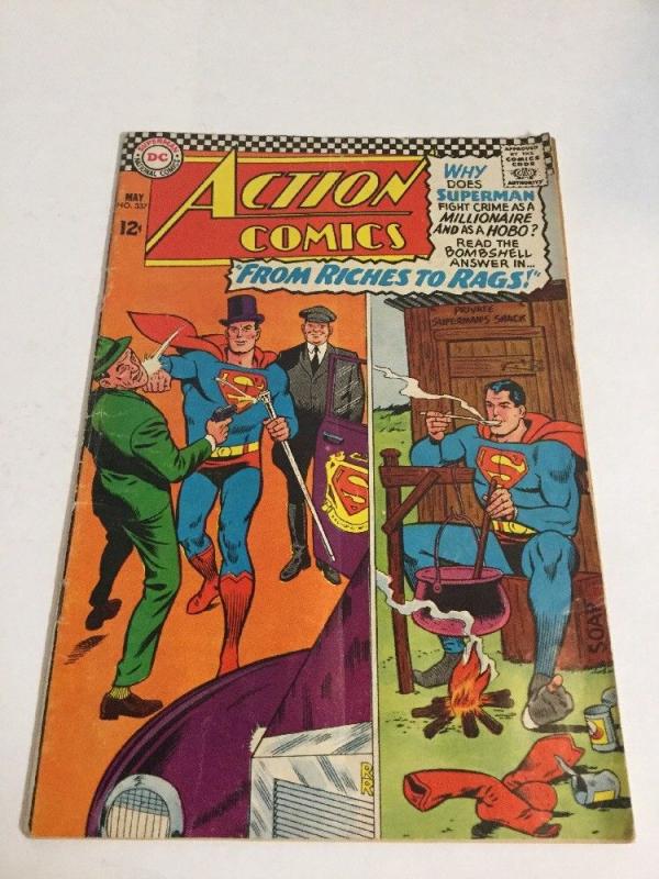 Action Comics 337 Vg Very Good 4.0 Silver Age