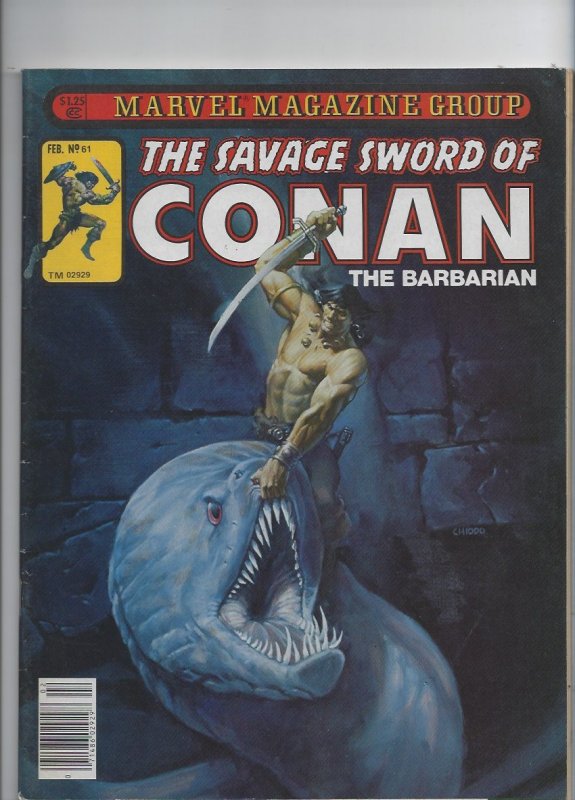 The Savage Sword of Conan #61 (1981)