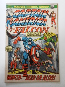 Captain America #154  (1972) VG Condition!